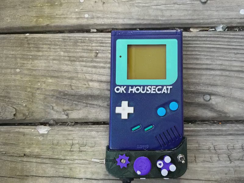 Custom Ok Gameboy "Switch" (Arctic Mint) - Modded DMG Retro Gaming Console