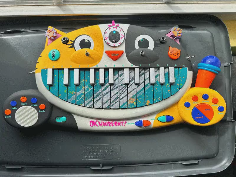 Circuit Bent MEOWSIC: Third Eye Edition ("Tutti Frutti Chainsaw")