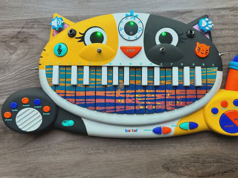 Circuit Bent MEOWSIC: Third Eye Edition ("Solar Spin")