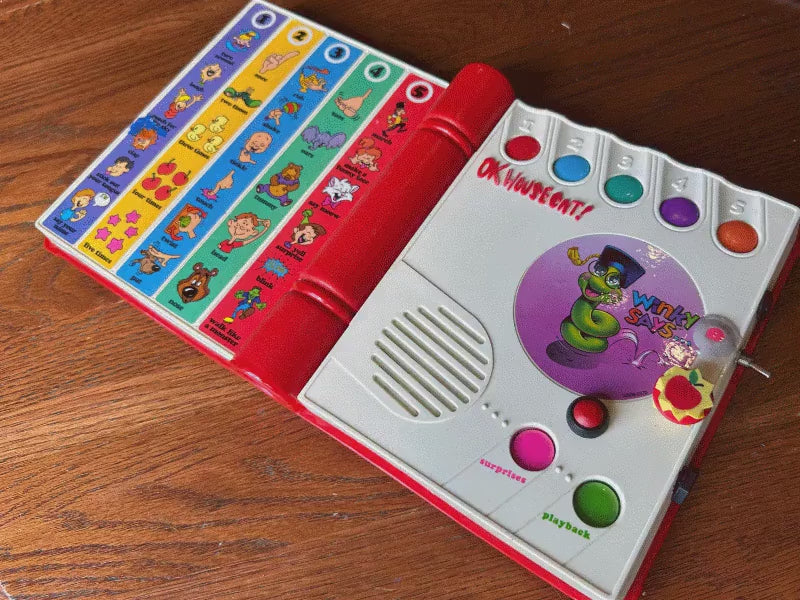 Circuit Bent Winky Says - Glitch Synth Toy